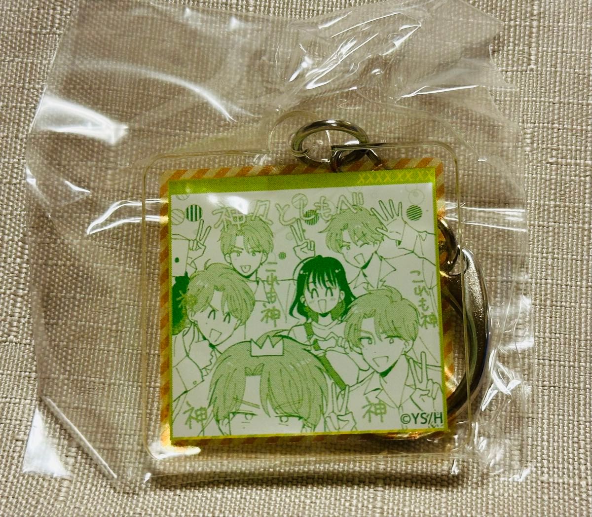 新品】多聞くん今どっち 漫福ガチャ D賞アクリルキーホルダー ⑥