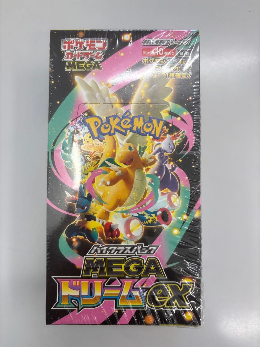 シュリンク付きポケモンカードMEGA ハイクラスパック ドリーム ex 1BOX