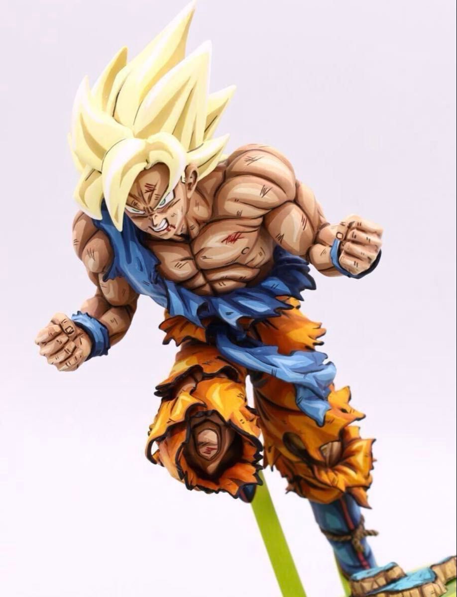 ドラゴンボール フィギュア 孫悟空 2D リペイント アニメ塗り 二次元