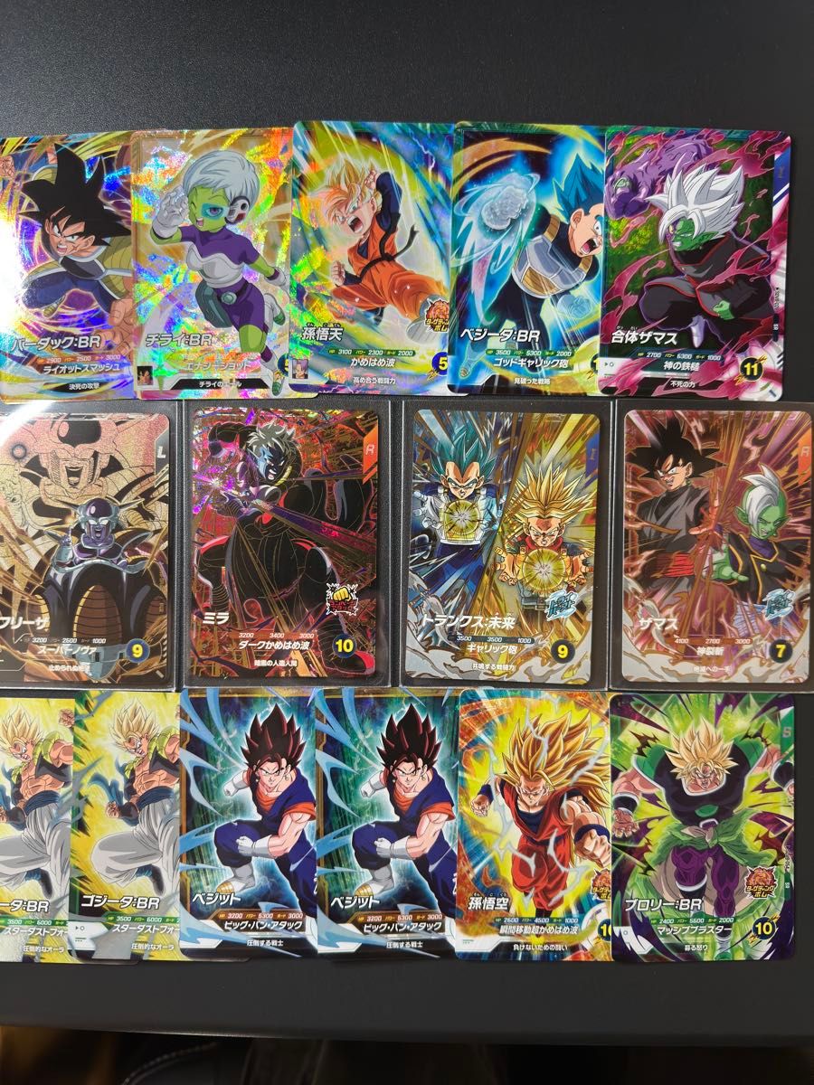 ドラゴンボールスーパーダイバーズカード 15枚まとめ売り SDV8 PUR
