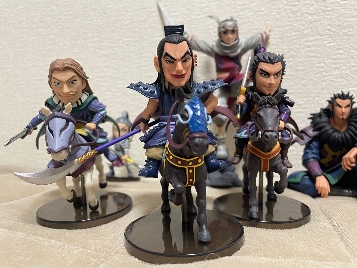 キングダム フィギュア 桓騎・信 ワールドコレクタブルフィギュア 一番