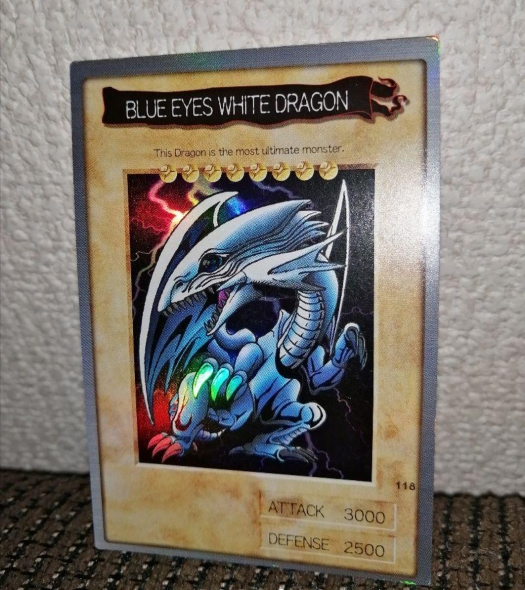 PSA6】遊戯王 カードダス 青眼の白竜 PSA6】遊戯王 カードダス 青眼の