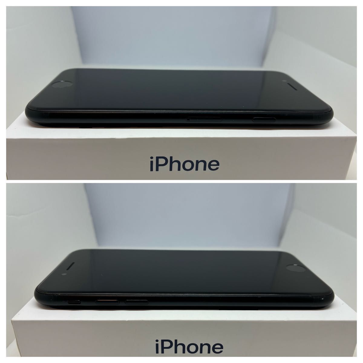 超美品】iPhone SE3 64G ブラック SIMフリー 新品バッテリー100