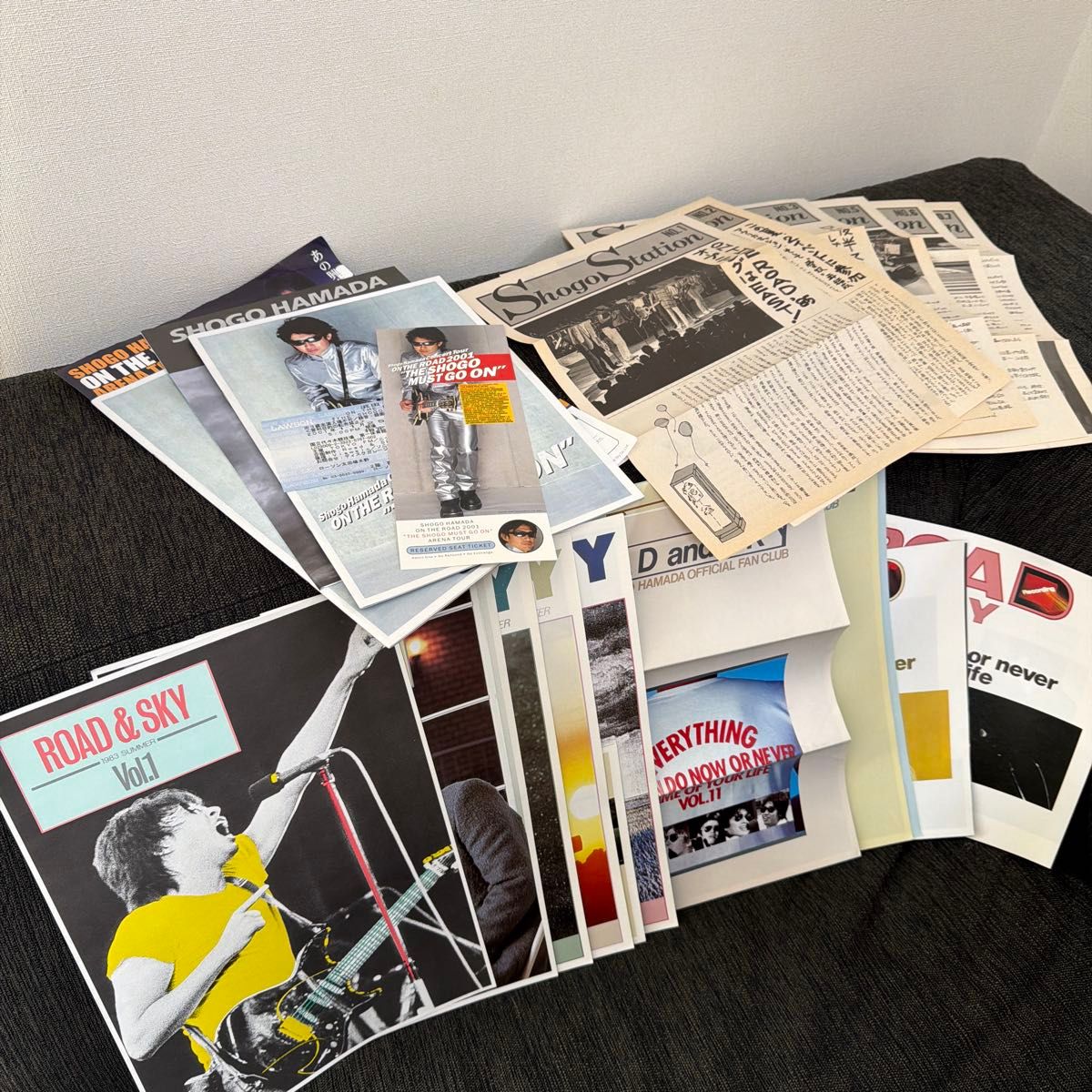 浜田省吾 ファンクラブ会報 ROAD&SKY Shogo Station まとめ売り｜Yahoo