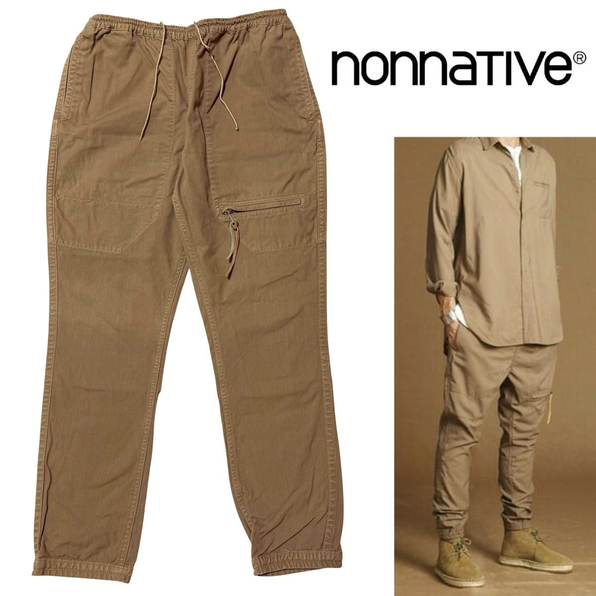nonnative ノンネイティブ EDUCATOR EASY RIB PANTS イージー リブ
