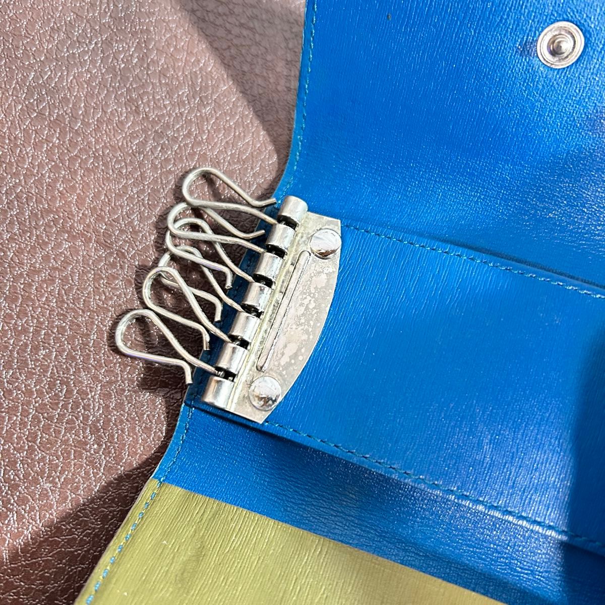 PaulSmith ポールスミス 6連 キーケース グレー 1981 ASTRGS