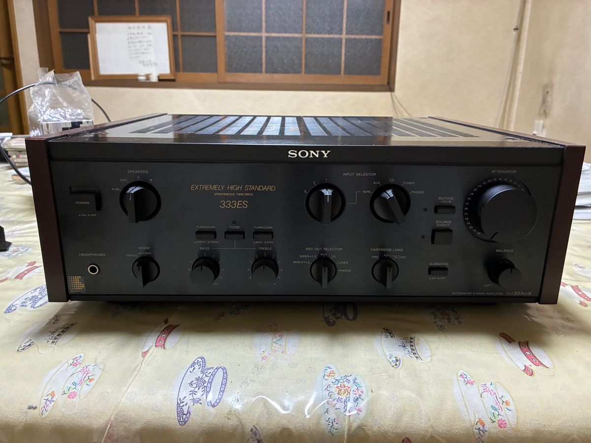 SONY プリメインアンプ TA-F333ESX 動作品｜Yahoo!フリマ（旧PayPay