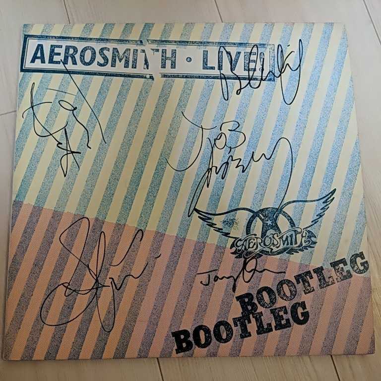 Aerosmith エアロスミス Joe Perry 直筆サイン本 Aerosmith エアロ