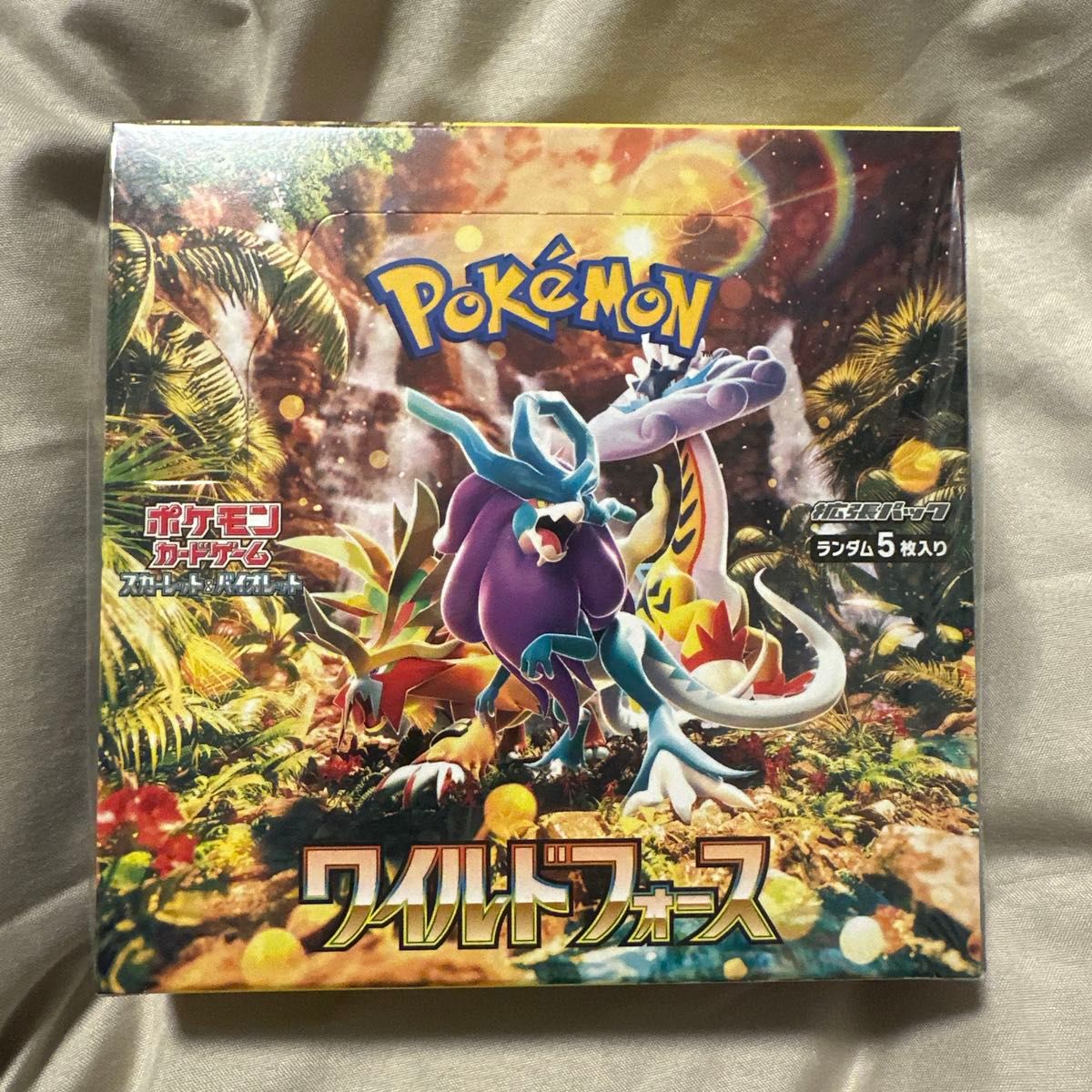 ポケモンカードゲーム ワイルドフォース 1BOX シュリンク付ポケモン