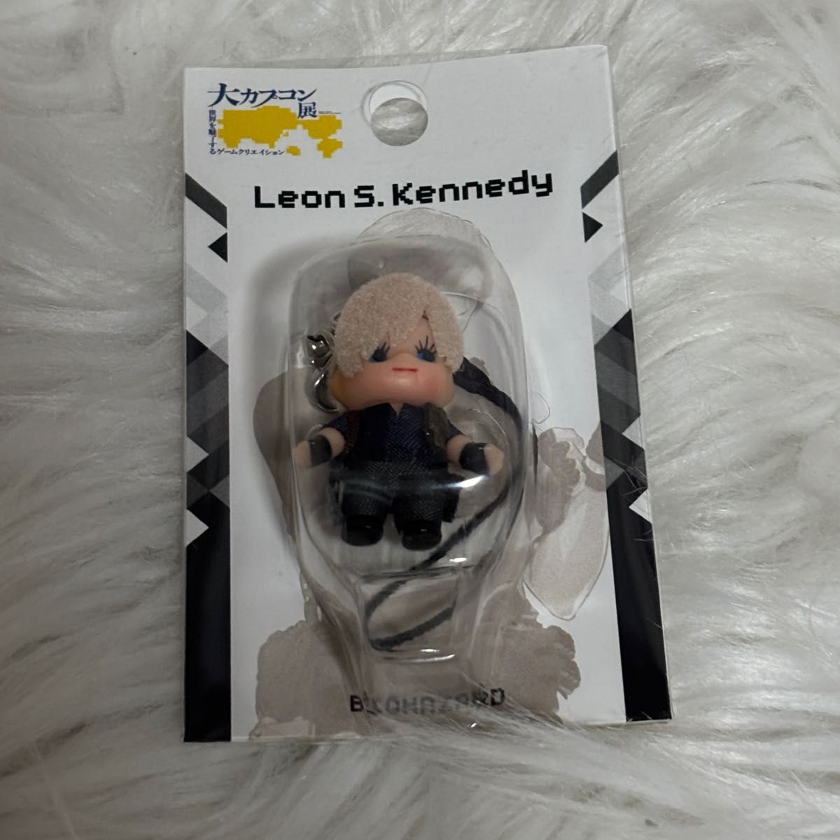 新品未使用 大カプコン展 キューピー バイオハザード レオン