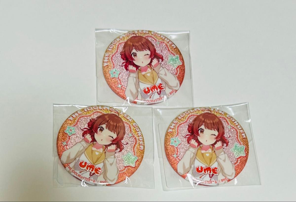 学園アイドルマスター 缶バッジ 花海佑芽 DMM スクラッチ セット 学