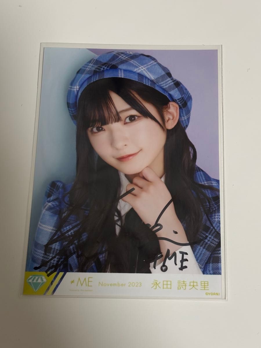 ≠ME ノイミー 永田詩央里 武道館衣装生写真 直筆｜Yahoo!フリマ（旧
