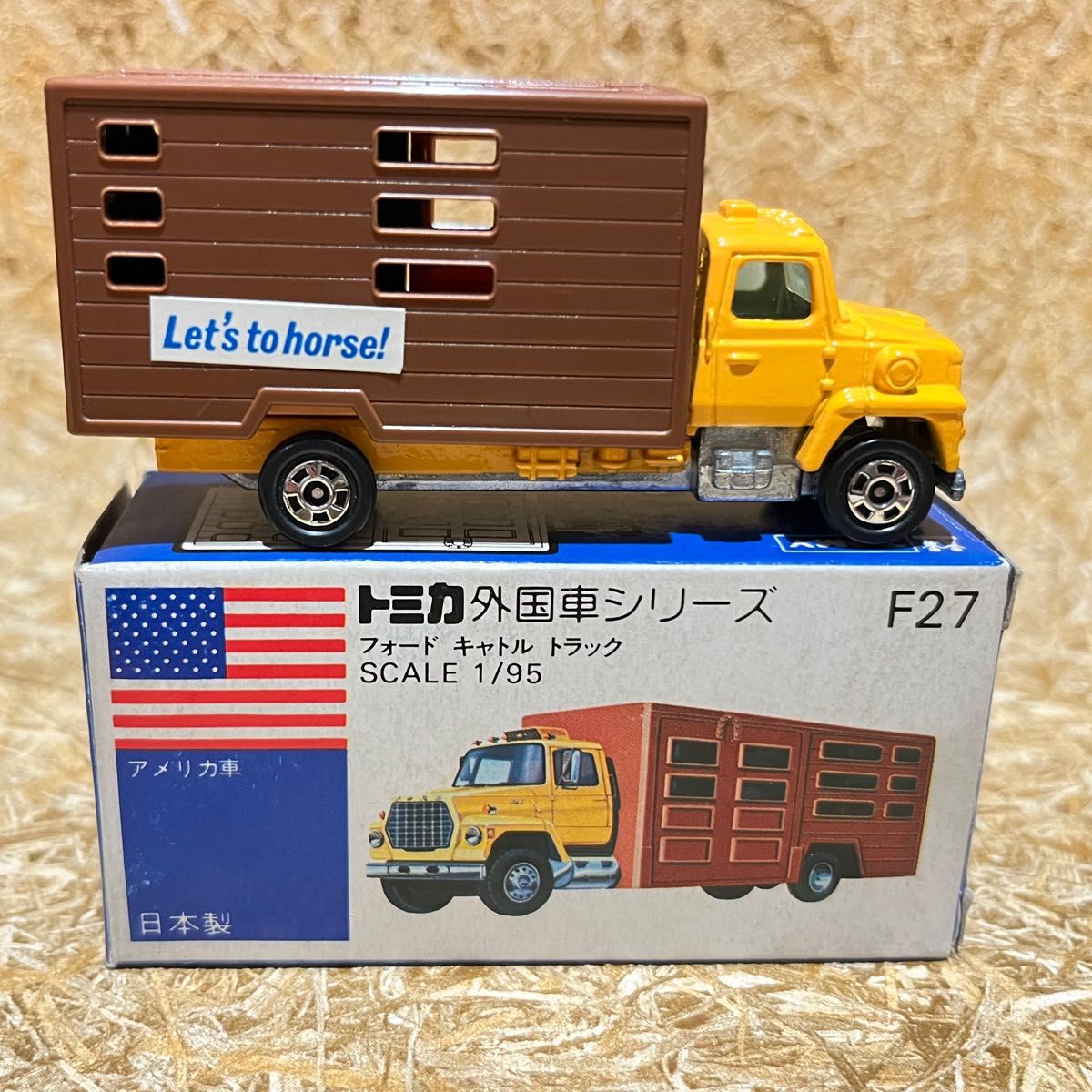 トミカ 日本製 青箱 F27 フォード キャトルトラック｜Yahoo!フリマ（旧