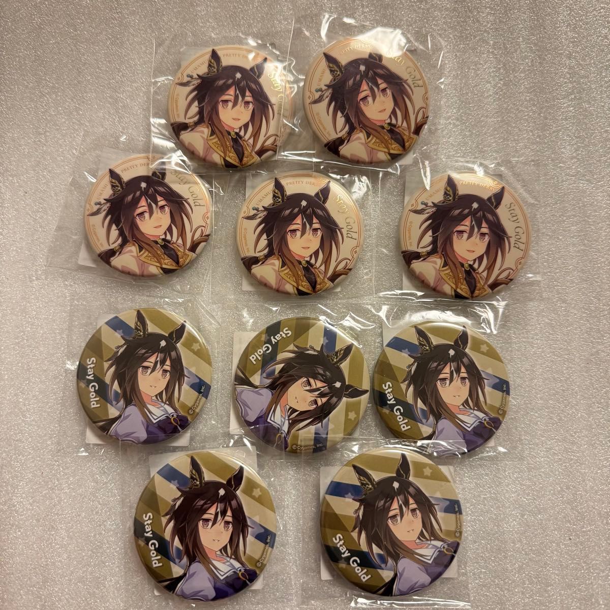 ウマ娘 ステイゴールド 公式缶バッジ 10個セット｜Yahoo!フリマ（旧