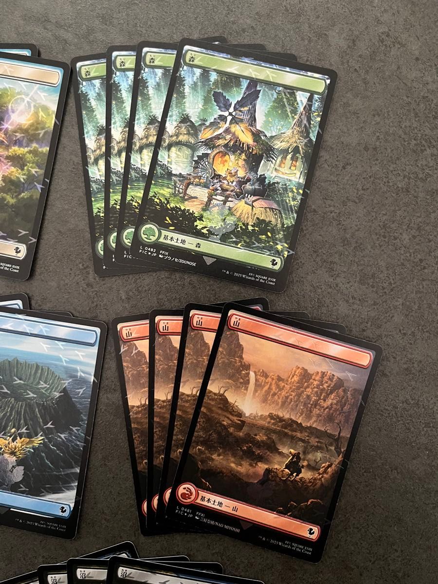 MTG マジック ザ ギャザリング チョコボバンドル 基本土地 日本語 foil