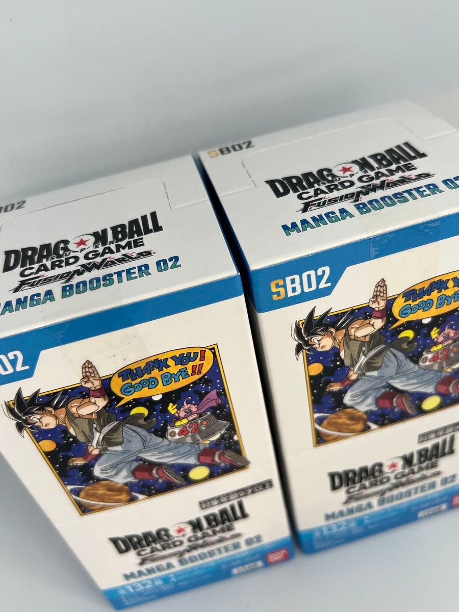 ドラゴンボールカードゲーム マンガブースター MANGA BOOSTER 02 2BOX