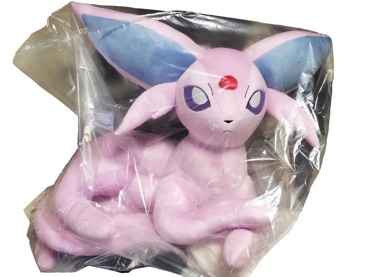 ポケモンセンター限定 エーフィ 等身大ぬいぐるみ 寝そべり｜Yahoo