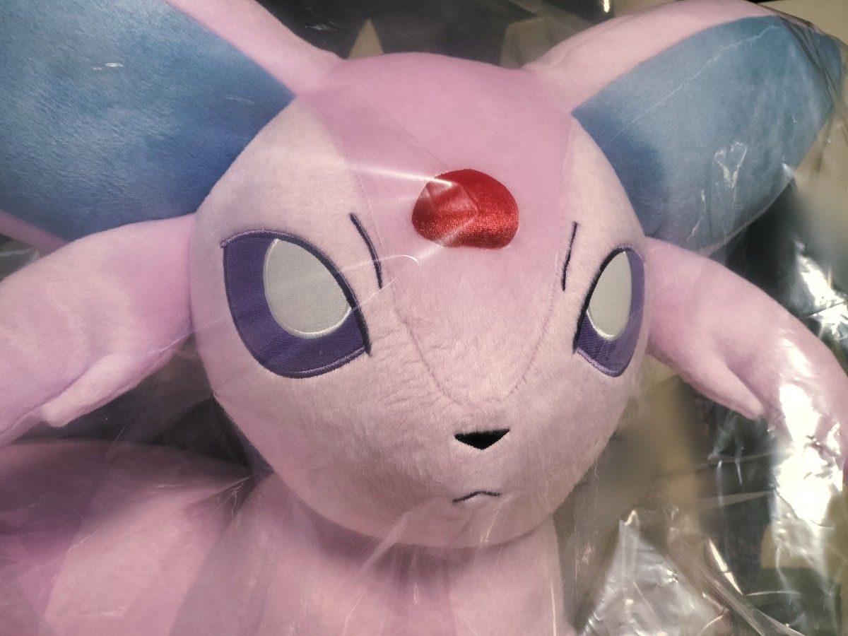 ポケモンセンター限定 エーフィ 等身大ぬいぐるみ 寝そべり｜Yahoo