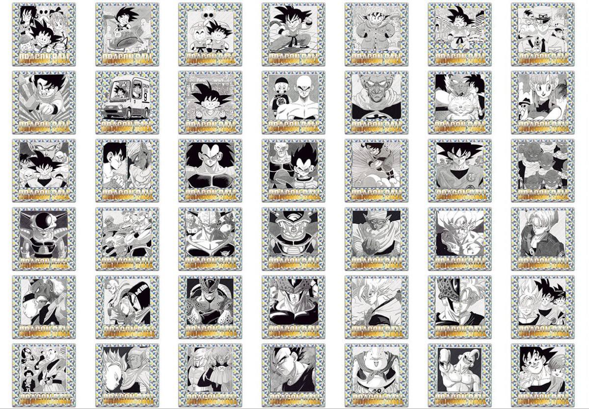 ドラゴンボール 40周年記念 シールウエハース 全42種コンプリート 一弾