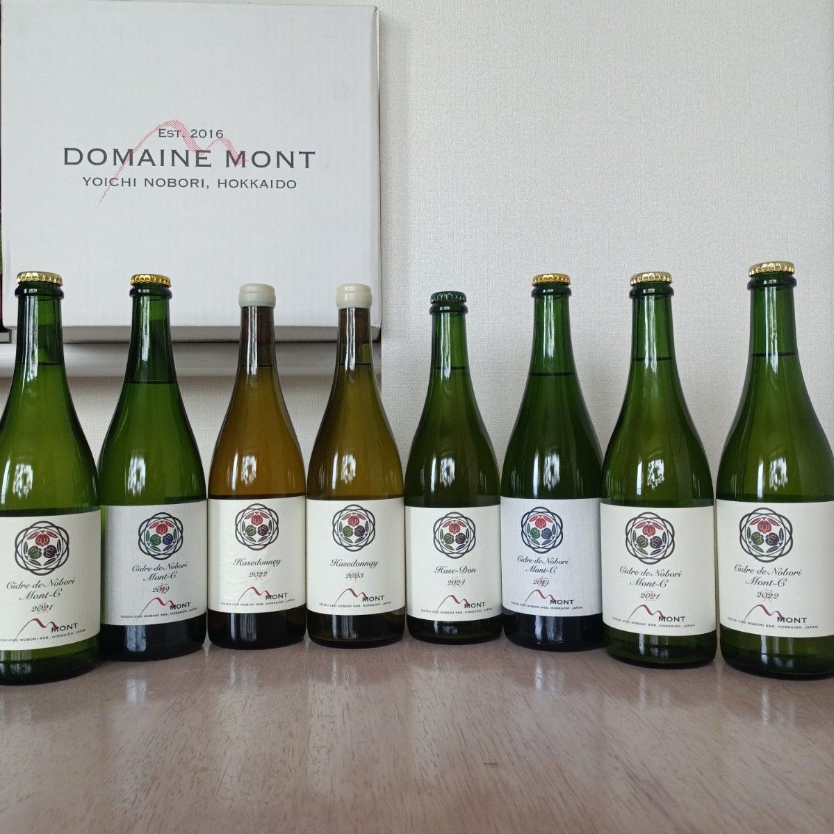 ドメーヌモン ワイン 8本セット Cidre de Nobori Hasedonnay Hase-Don