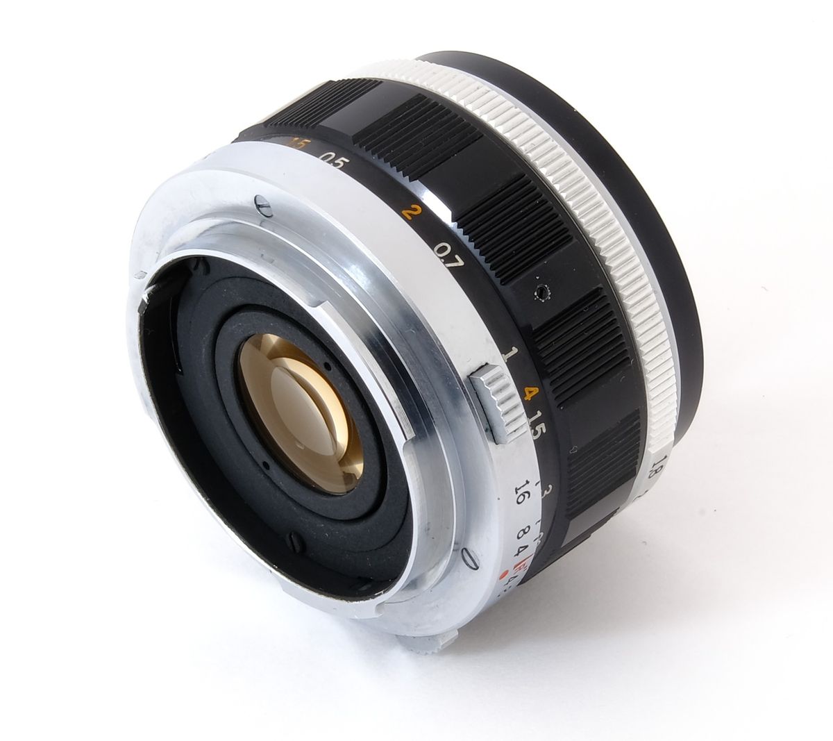 外観美品】オリンパス Olympus F Zuiko Auto-S 38mm F1 8 Y0154b