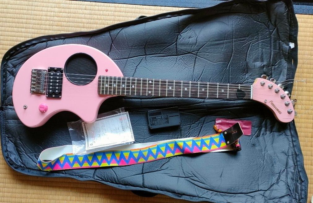 フェルナンデス ZO-3 ミニギター ピンク FERNANDES ゾーサン エレキ
