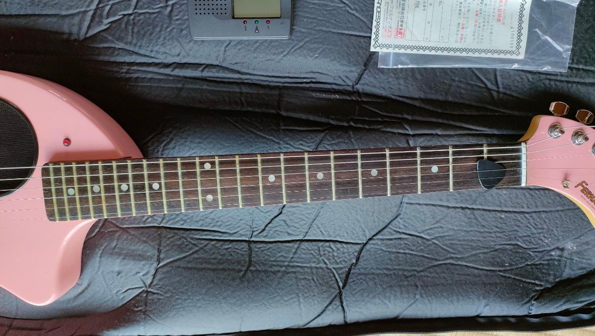 フェルナンデス ZO-3 ミニギター ピンク FERNANDES ゾーサン エレキ