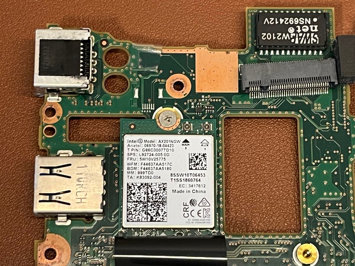 ジャンク・動作品】マザーボード LIFEBOOK U9311 Corei5-1145G7 メモリ