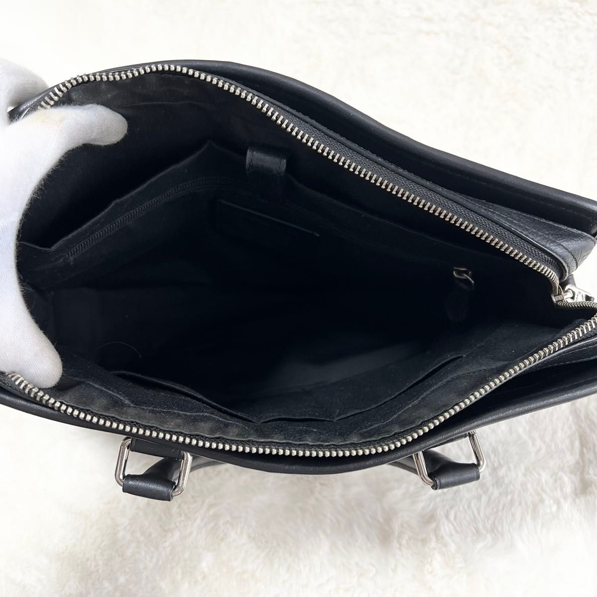 COACH コーチ 美品 ビジネスバッグ ブリーフケース 2way 本革 レザー