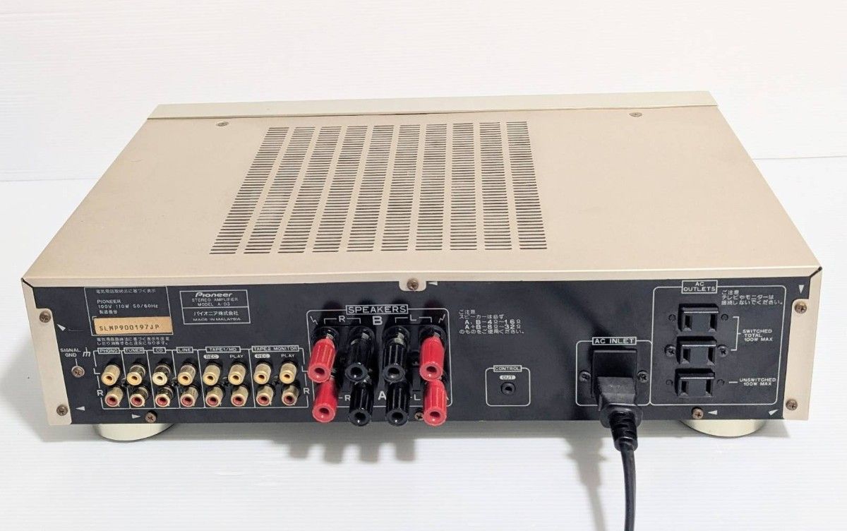 Pioneer プリメインアンプ A-D3 パイオニア 音響機器｜Yahoo!フリマ