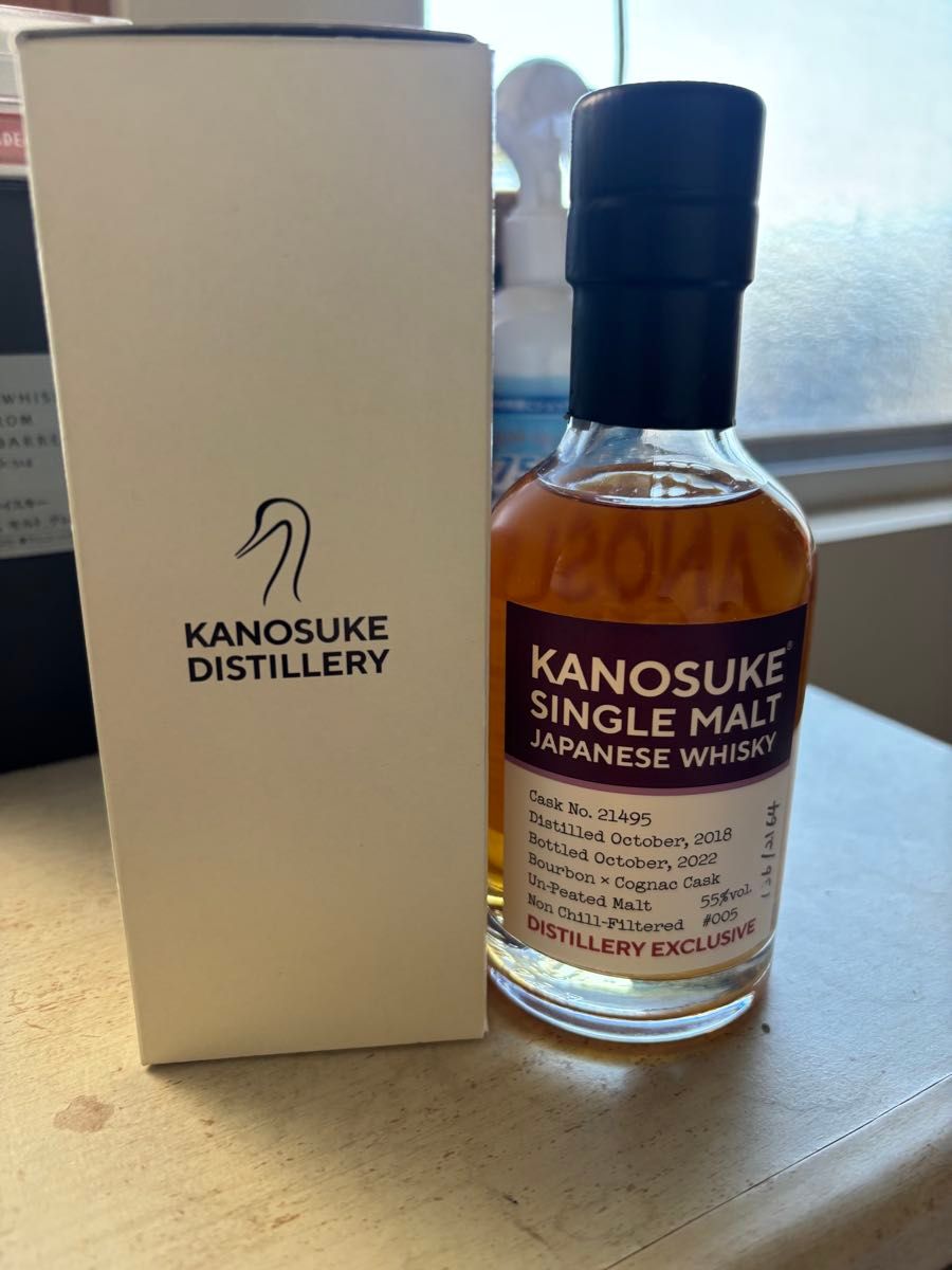 シングルモルト嘉之助 蒸留所限定ボトル #005 200ml 全新未開封｜Yahoo