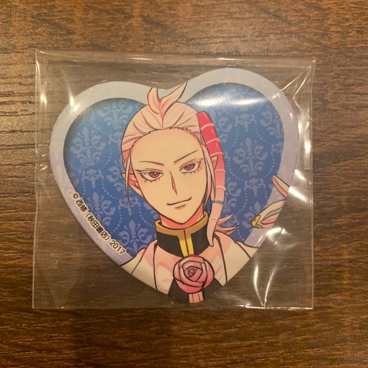 魔入りました 入間くん トレーディングハート型缶バッジ C106