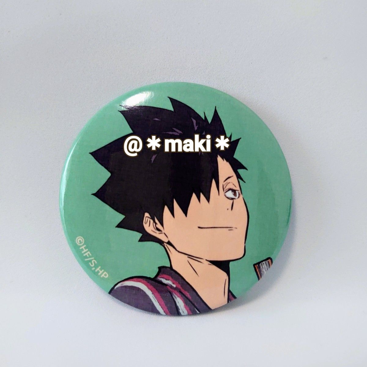 ハイキュー トレーディング缶バッジ 排球四季景 夏ノ陣 黒尾鉄朗