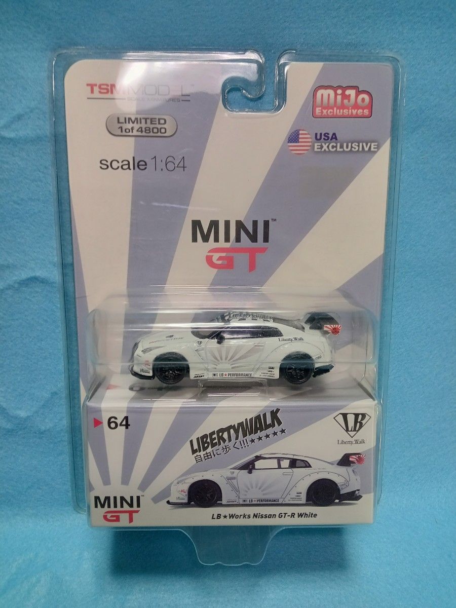 MINI GT LB Works Nissan GT-R White 1/64 MiJo限定｜Yahoo!フリマ（旧
