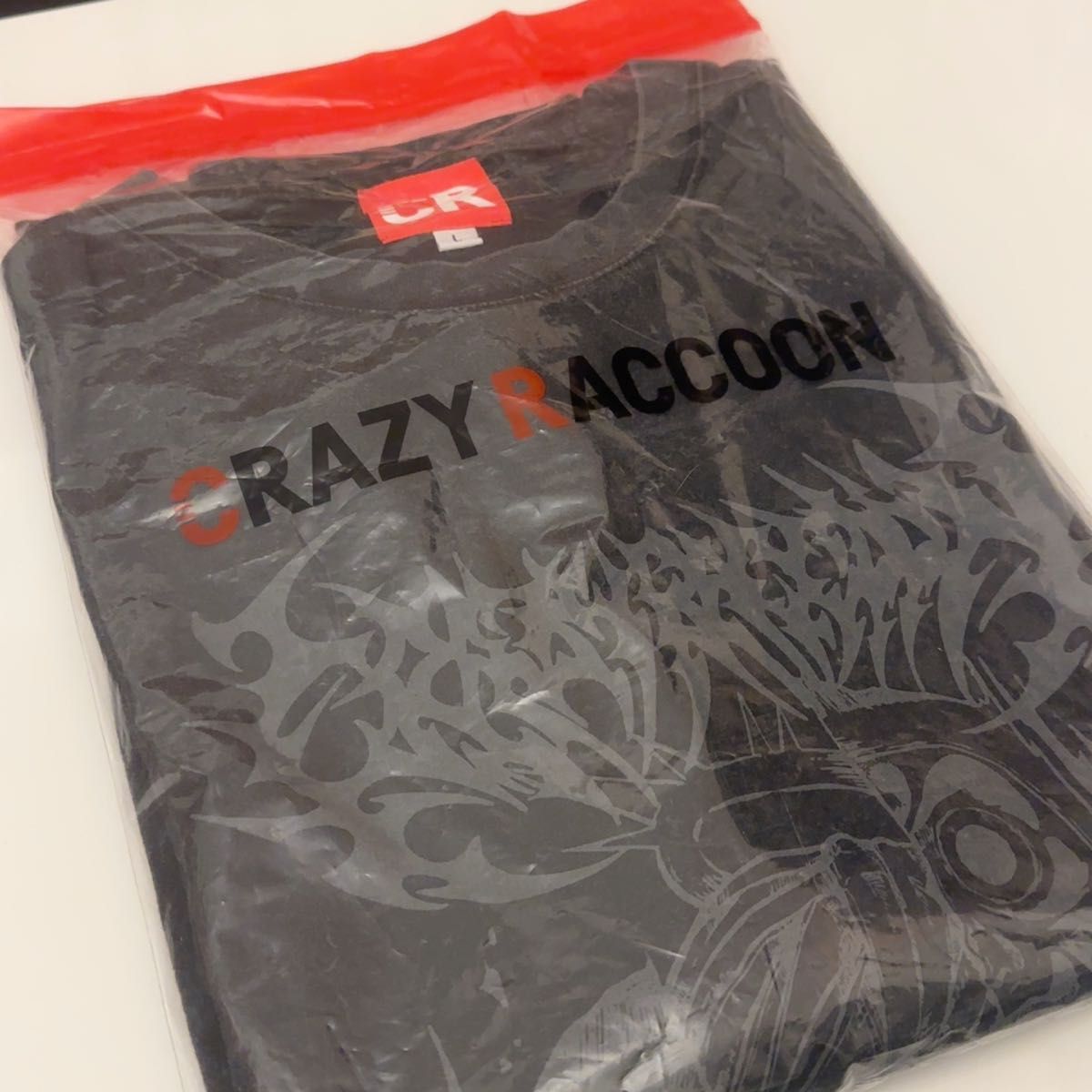 CRAZY RACCOON Tシャツ だるまいずごっど ありさか バニラ L｜Yahoo