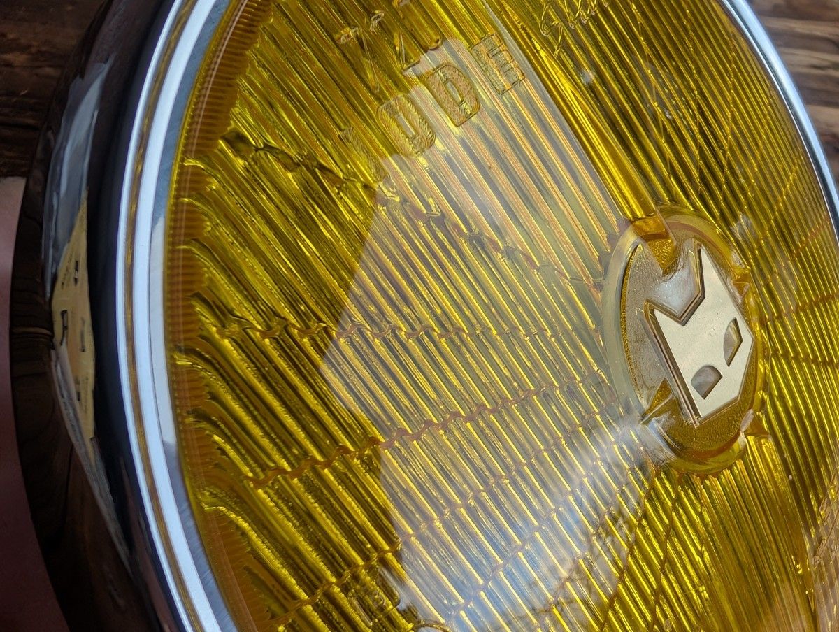 マーシャル 720 イエローレンズ ヘッドライト リム付き 金猫 キティ