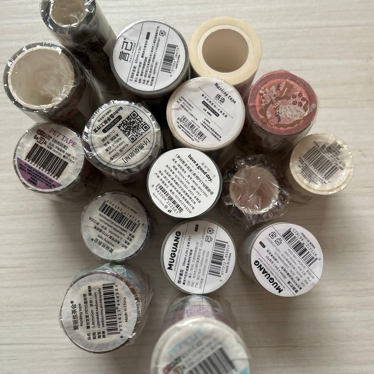 海外マステ PETテープ マスキングテープ まとめ売り｜Yahoo!フリマ（旧
