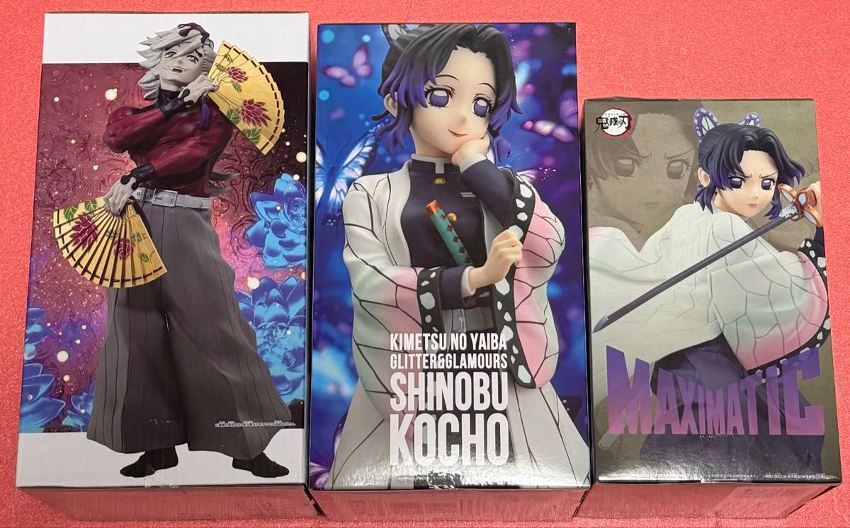 未開封】 鬼滅の刃 フィギュア 3体 Grandista 童磨 GLITTER&GLAMOURS