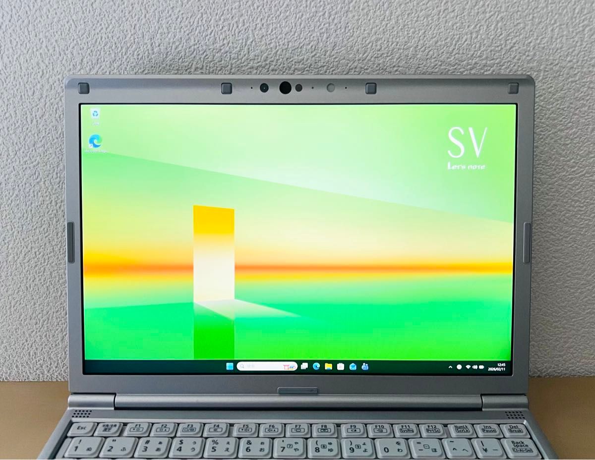 累積時間2520H Panasonic レッツノート CF-SV1/11世代i5/メモリ16GB