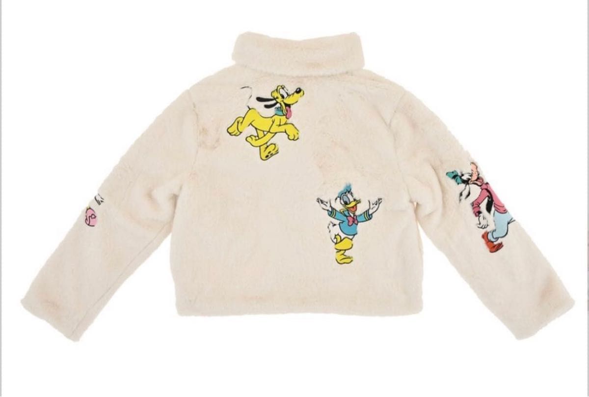 海外ディズニー USDisney ミッキー ミニー ファージャケット アウター
