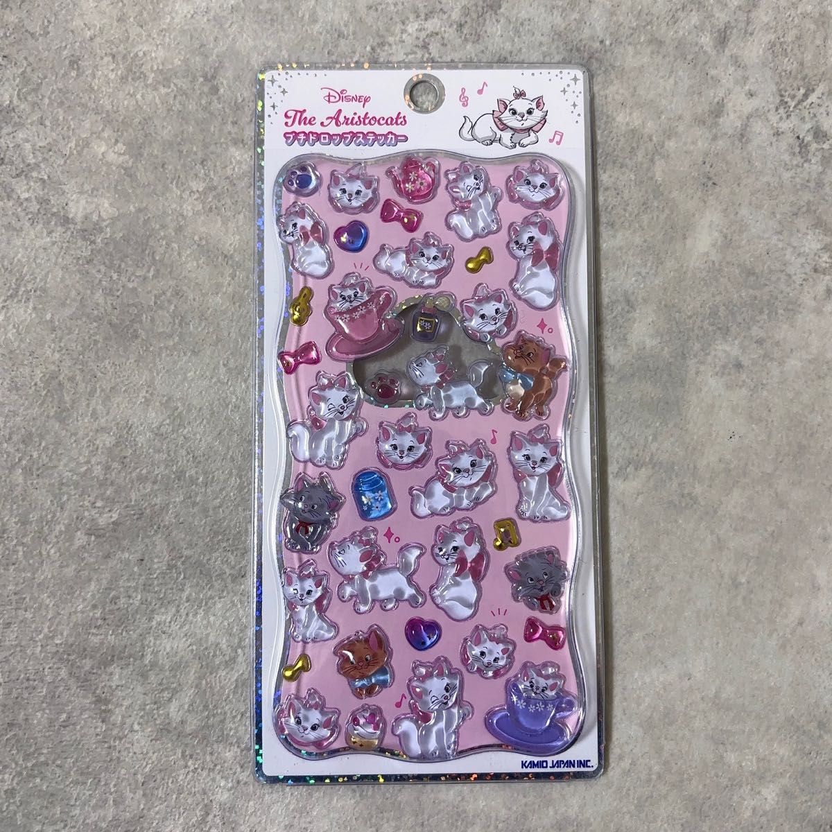 正規品 プチドロップステッカー マリーちゃん ディズニー おしゃれ