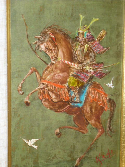 角 浩『海辺』1980年作 カンヴァス P8 油彩 原画 真作保証 1点もの 角