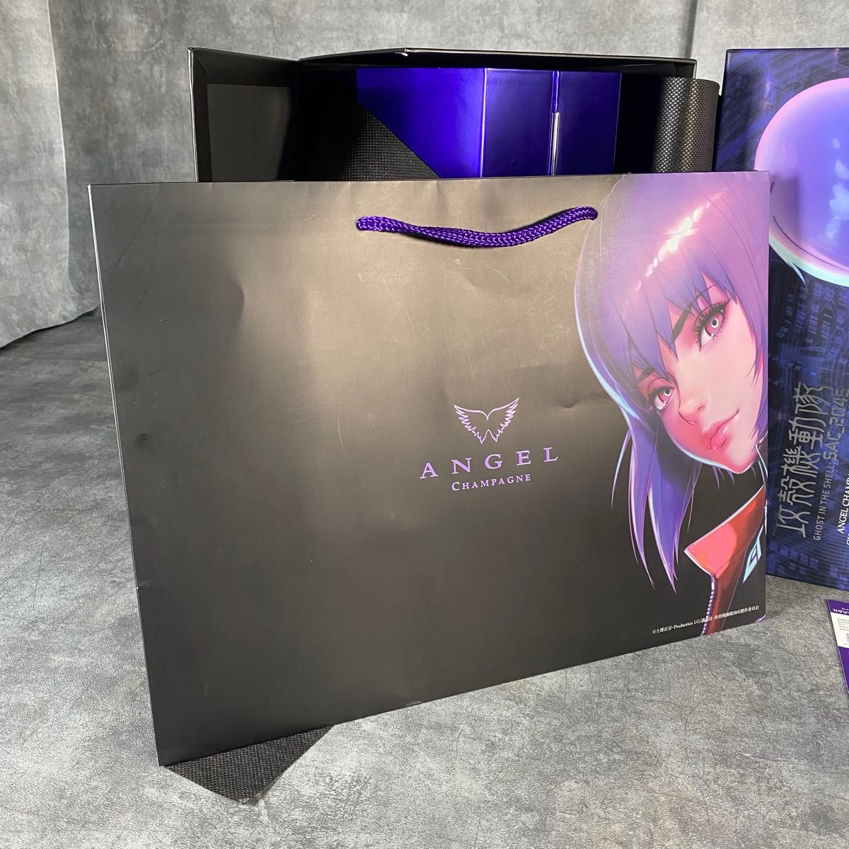 エンジェル シャンパン ヴィンテージ 2005年 攻殻機動隊 パープル