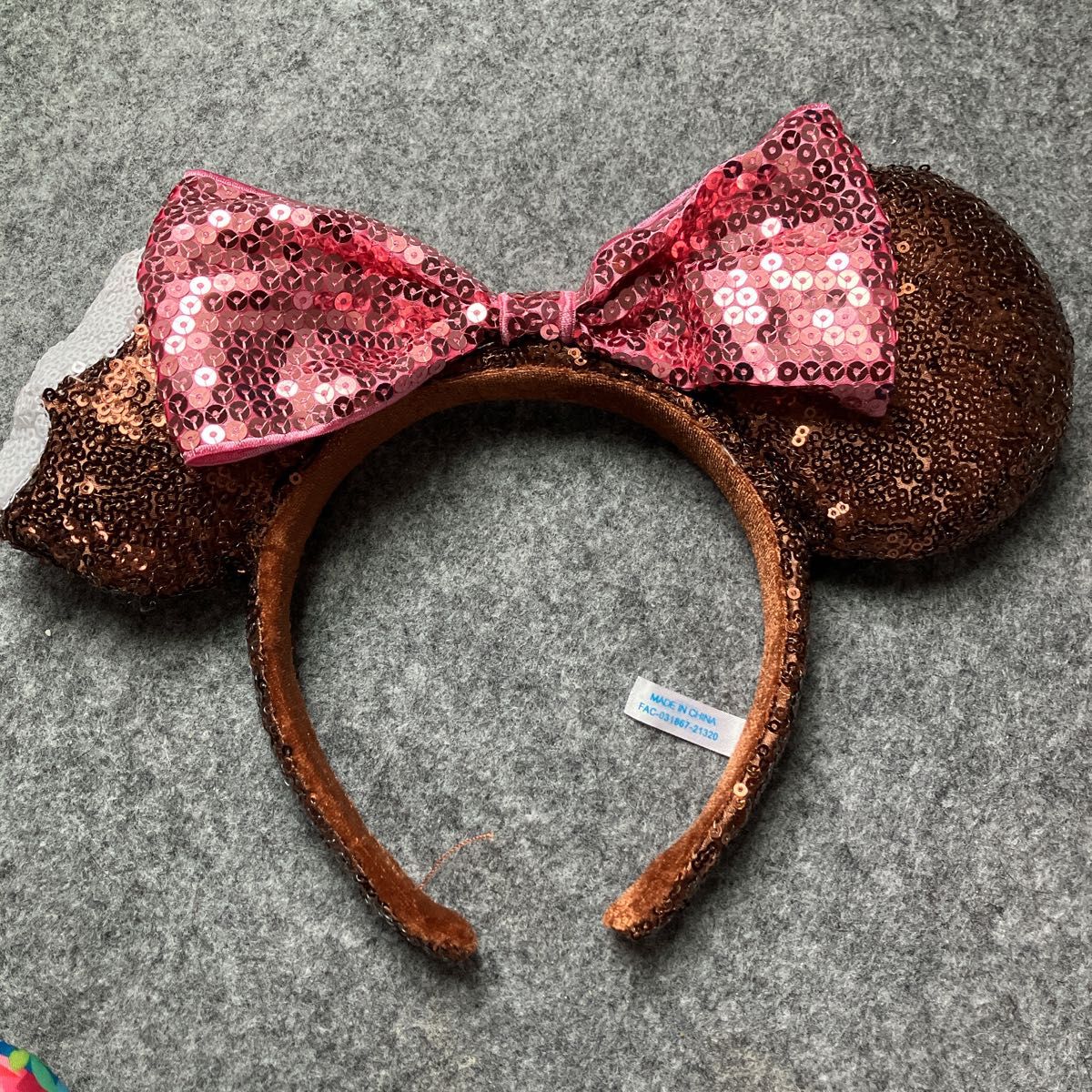 ディズニー カチューシャ スパンコール バレンタイン チョコレート 海