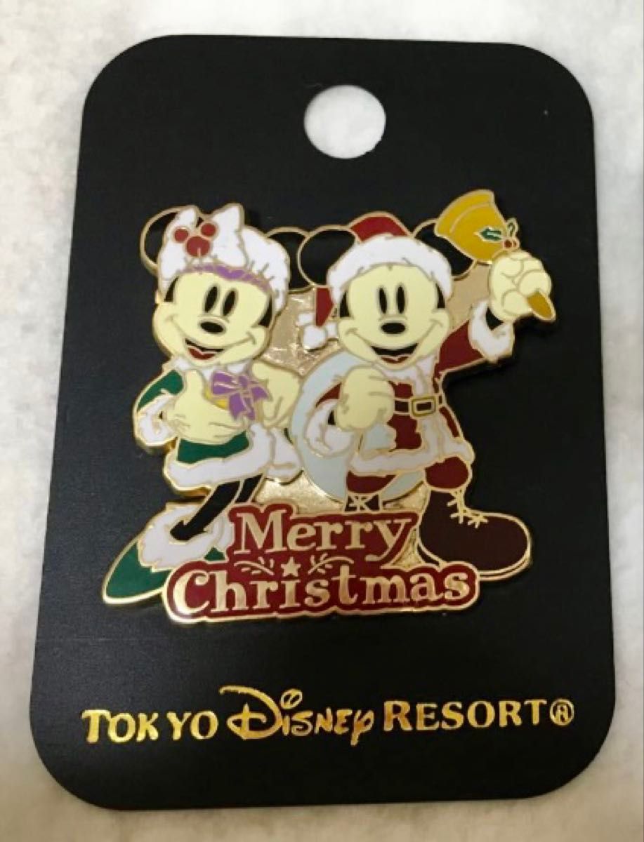 東京ディズニーリゾート クリスマス ピンバッジ ミッキー ミニー 未