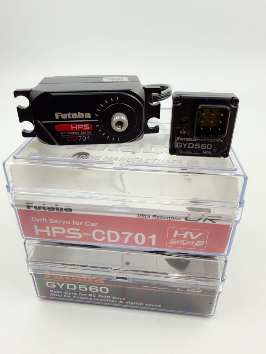 フタバ HPS-CD701 GYD560 セット サーボ ジャイロ ドリフト ラジコン