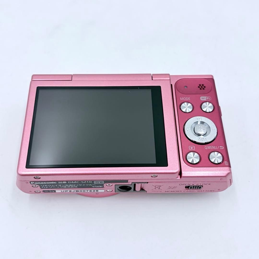 美品】Panasonic LUMIX DMC-SZ10 ピンク コンデジ デジカメ 自撮り