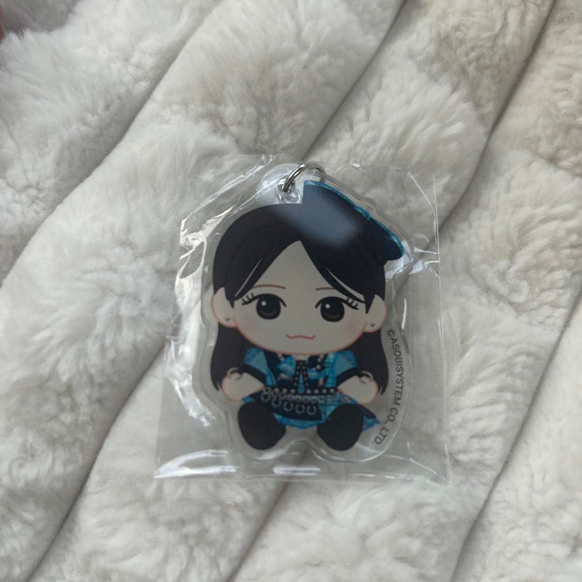 FRUITS ZIPPER 真中まな めじるしチャーム アクリルキーホルダー