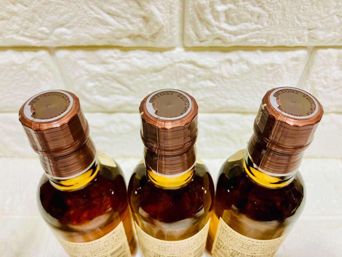 サントリーウイスキー 山崎 180ml 3本セット シングルモルトウイスキー