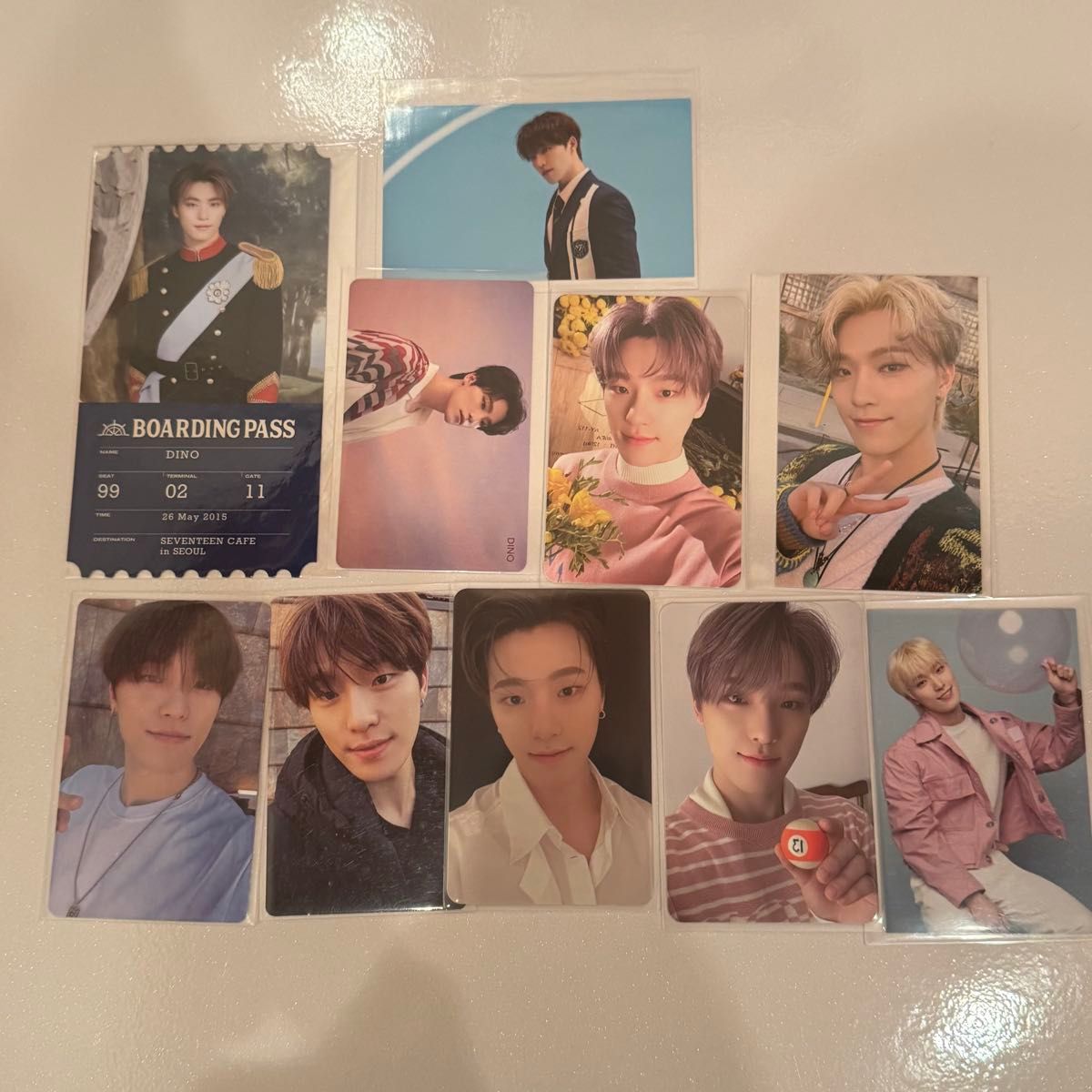 SEVENTEEN DINO ディノ トレカ 10枚セット まとめ売り｜Yahoo!フリマ